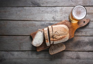 bira ekmek dilimlenmiş