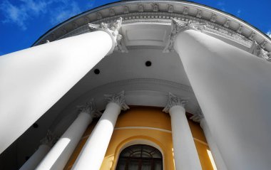 Neoklasik tarzda inşa tasarım