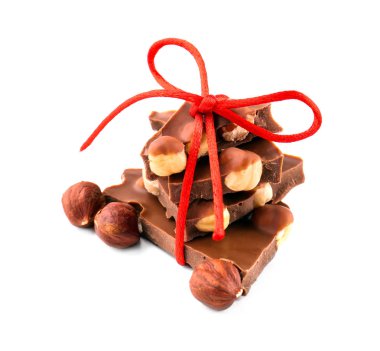 Fındıklı çikolata parçaları 