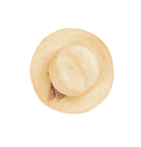 Female hat on white — Stock Photo, Image