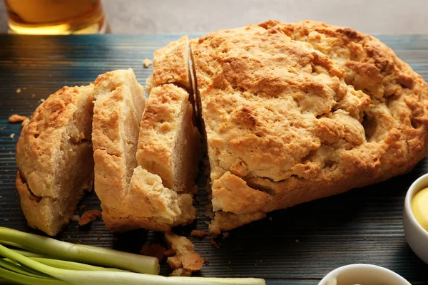 tasty loaf of beer bread