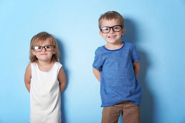 Leuk grappige kinderen — Stockfoto