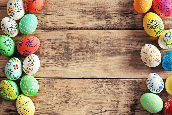 다채로운 부활절 계란 — 스톡 사진