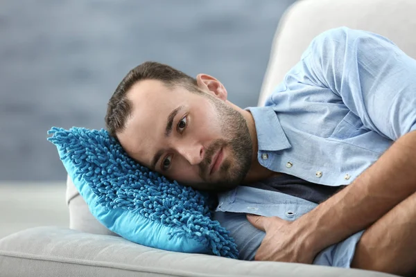 Handsome depressed man — Stock Photo, Image