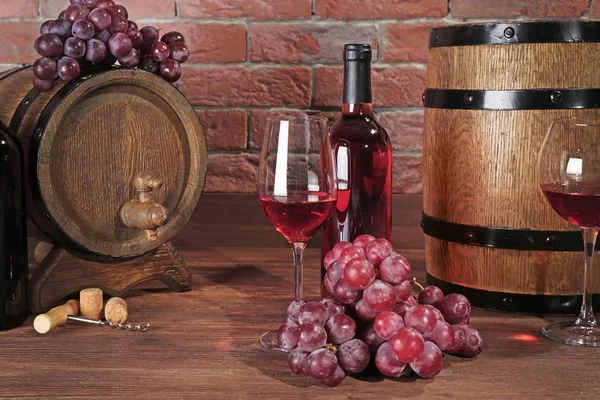 Bicchieri di vino rosso — Foto Stock