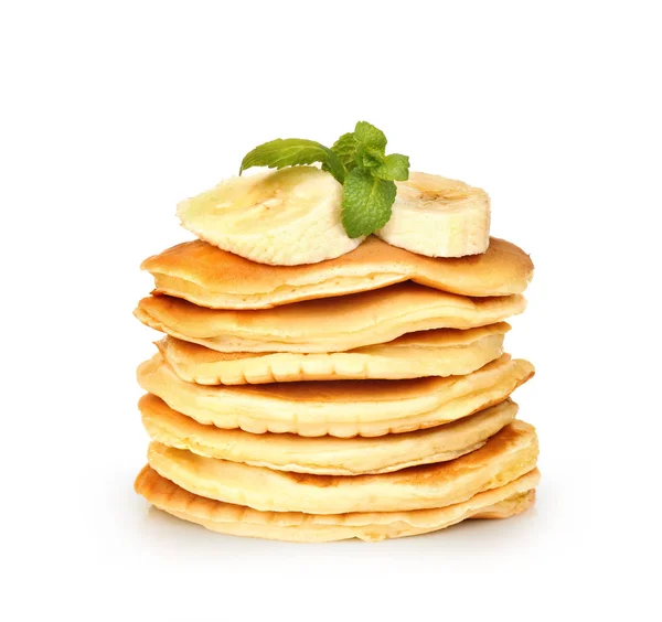 Deliziosi pancake impilati — Foto Stock