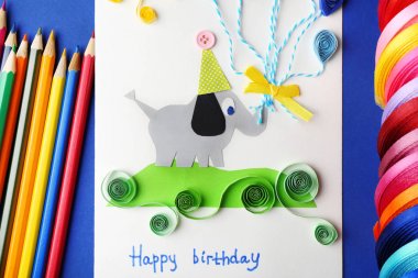 El yapımı hediye kartı