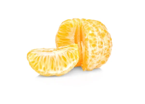 Mandarine pelée juteuse — Photo