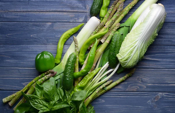 Rijpe groene groenten — Stockfoto