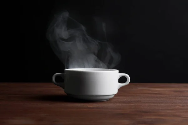 Bowl with hot water — Stock Photo, Image