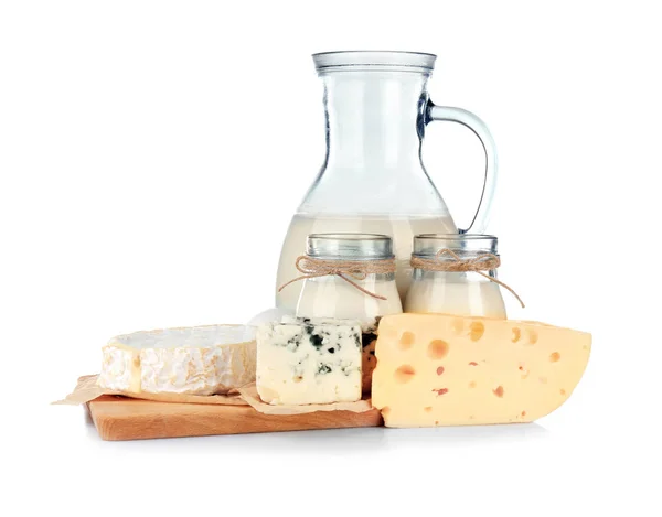Different Dairy products — Stock Photo, Image