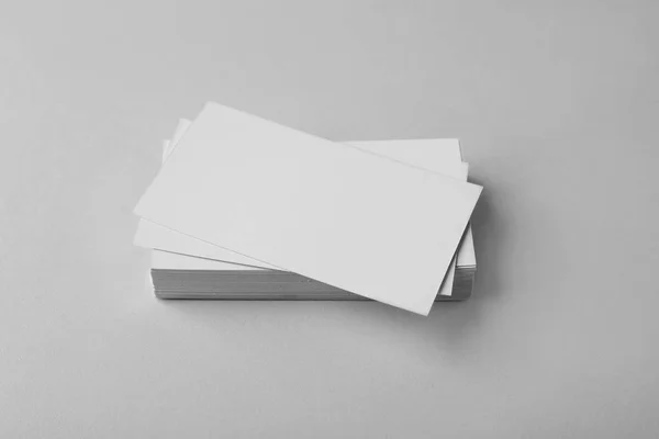 Tarjetas de visita en blanco —  Fotos de Stock