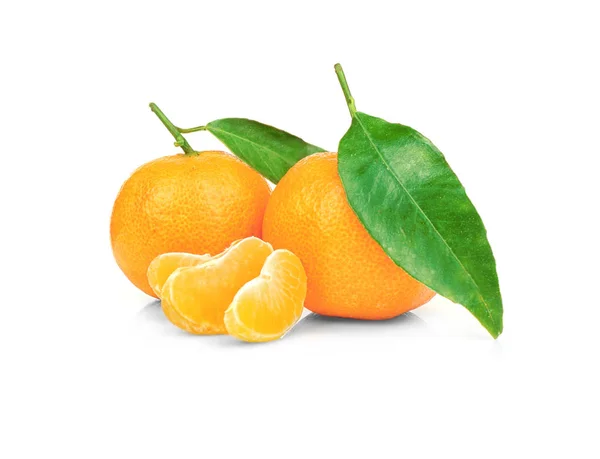 Δύο ζουμερά tangerines με αφήνει — Φωτογραφία Αρχείου