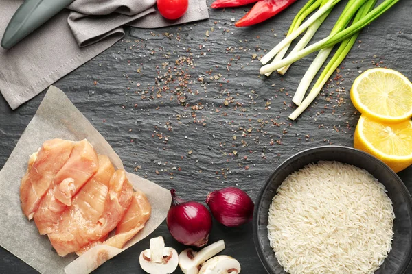 Rice and other products — Stock Photo, Image