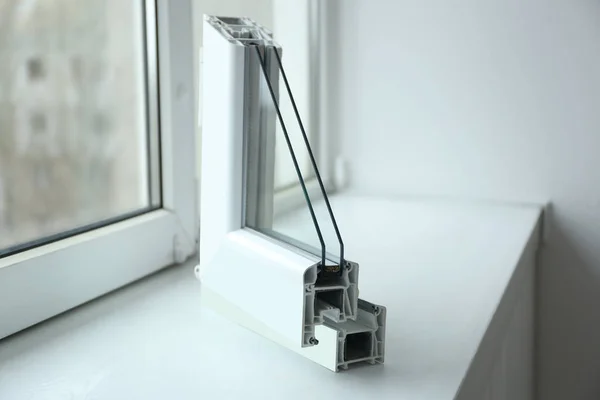 Sample of window profile — Stock Image Sample of window profile Stock Photo