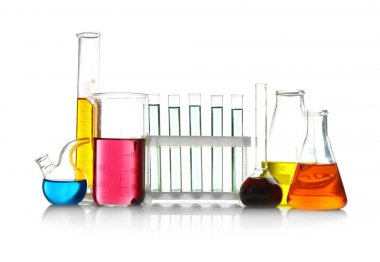 test tüpleri ve şişe