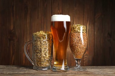 Gözlük, bira ve tohum