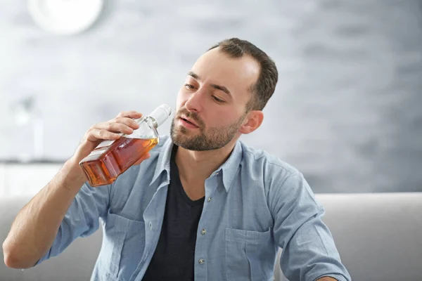 Handsome depressed man — Stock Photo, Image