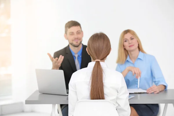 Concepto de entrevista laboral — Foto de Stock