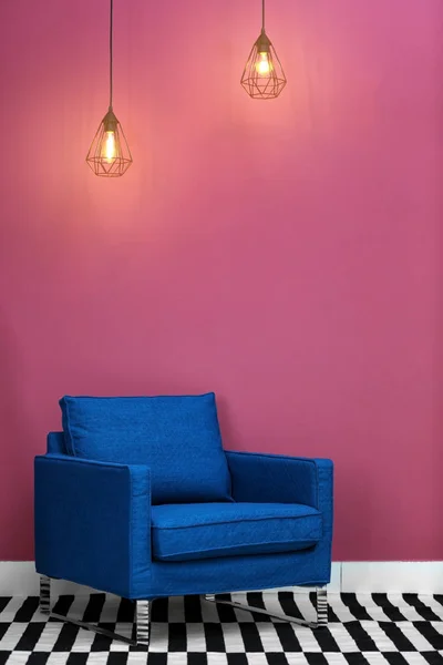 Fotel nowoczesny pokój — Zdjęcie stockowe