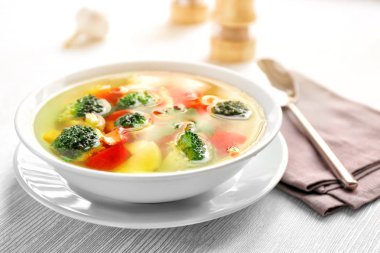 Kase sebze çorbası