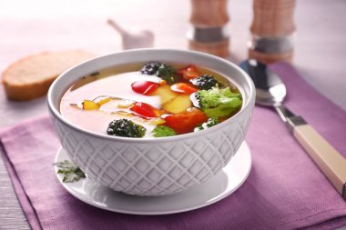Kase sebze çorbası