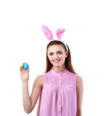 tavşan kulaklı kız