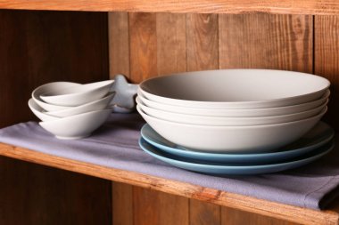 Beyaz ve mavi yemekleri