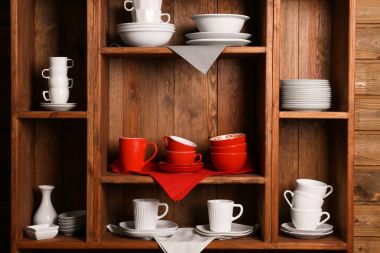 Beyaz ve kırmızı yemek