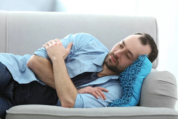 Handsome depressed man — Stock Photo, Image