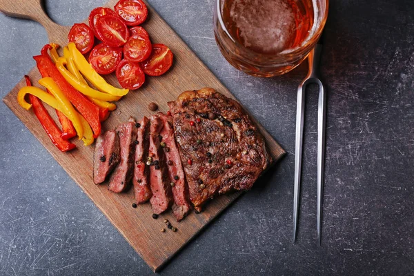 Tasty grilled steak — Stock Photo, Image