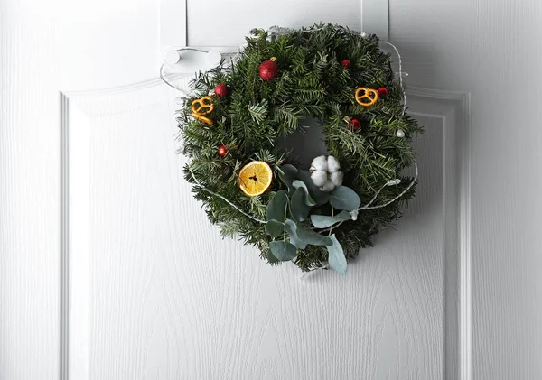 Beautiful Christmas wreath — Stock Photo, Image