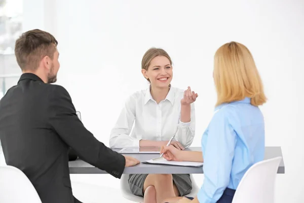 Conceito de entrevista de emprego — Fotografia de Stock