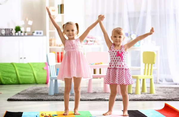 Cheerful little girls — Stock Photo, Image