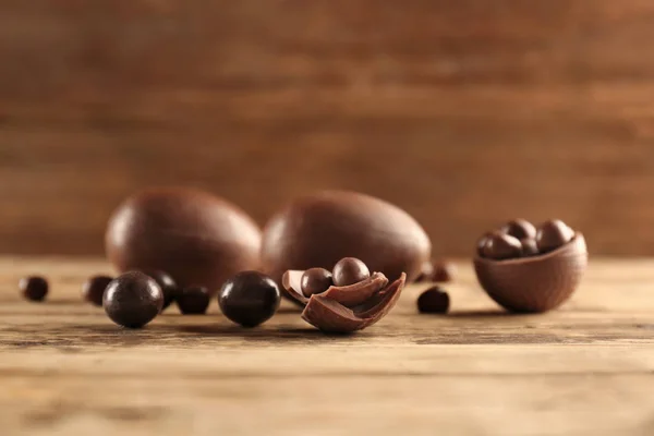 Chocolade paaseieren — Stockfoto