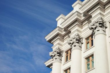 Neoklasik tarzda inşa tasarım