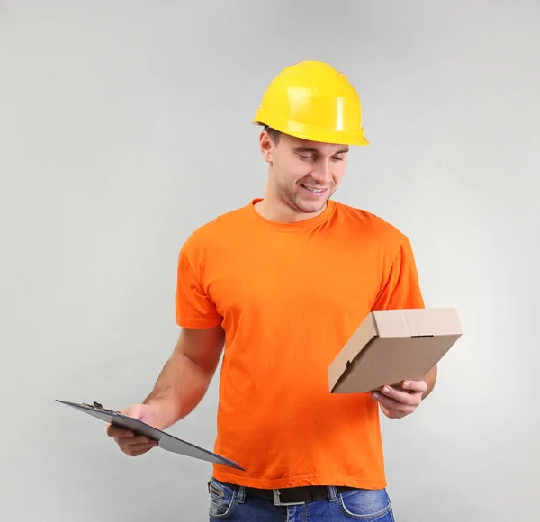 Handsome warehouse worker — Stock Photo, Image