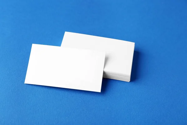 Blank business cards — Stock Photo, Image