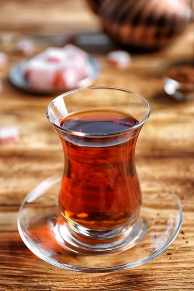 Thé turc traditionnel — Photo