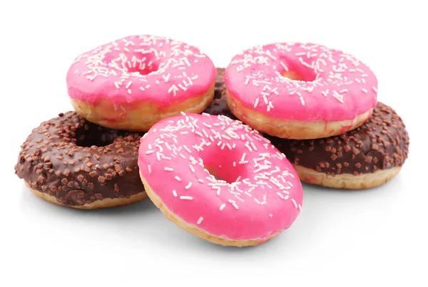 Lekkere geglazuurde donuts — Stockfoto