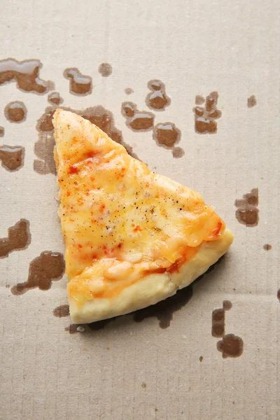 Nahsicht auf leckere Pizza — Stockfoto