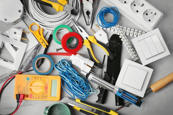 Delicious Electrician tools — Stock Photo, Image