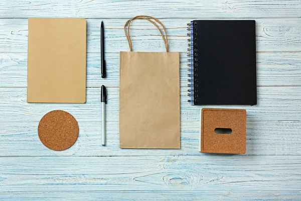 Conjunto de itens em branco para branding — Fotografia de Stock