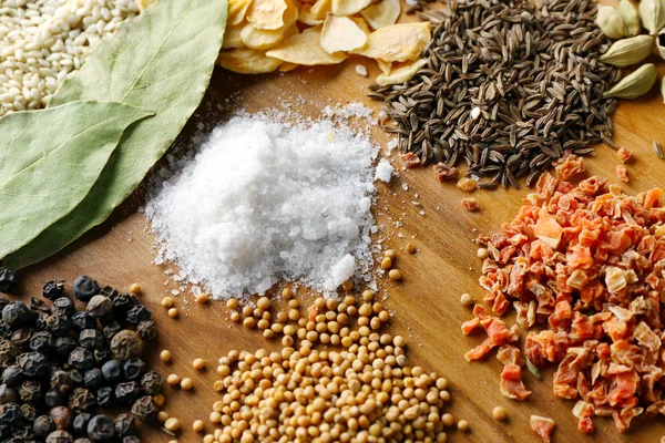 Different aromatic spices — Stock Photo, Image