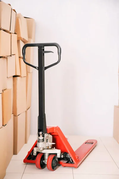 Manual pallet truck — Stock Photo, Image