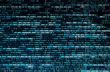 Monitör üzerinde komut dosyası kodu