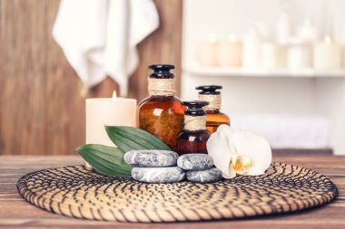 Spa kompozisyon hasır mat