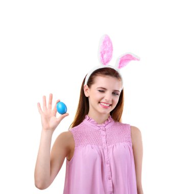 tavşan kulaklı kız