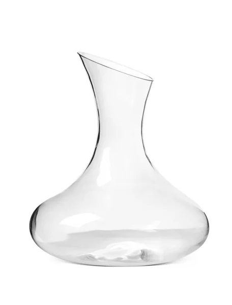Empty glass decanter — Stock Photo, Image