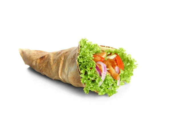 Leckeres Kebab-Sandwich — Stockfoto